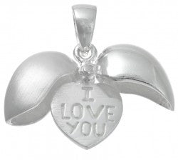 Open Heart - I Love You Necklace