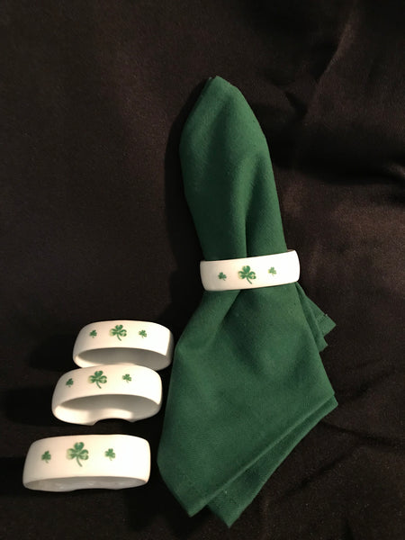 Irish Ceramic Napkin Holders - set 4
